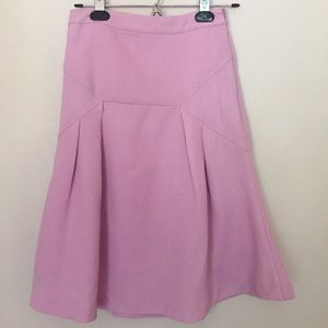 JOA pink flare skirt size XS NWT